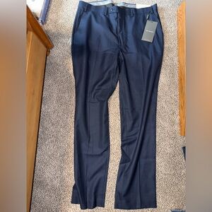 Van Heusen Black and Blue Dress Pants